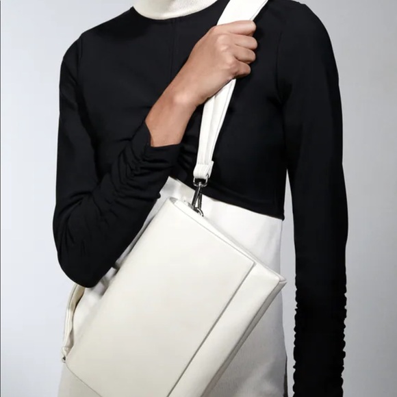 Zara Handbags - Minimalist leather crossbody bag